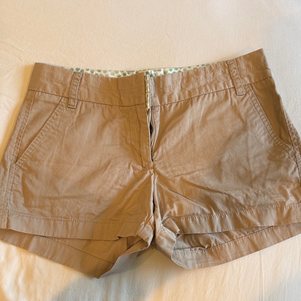 J. Crew Women's Tan Cargo Shorts
